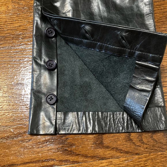 CHAIKEN & CAPONE Leather Pants - Picture 3 of 5